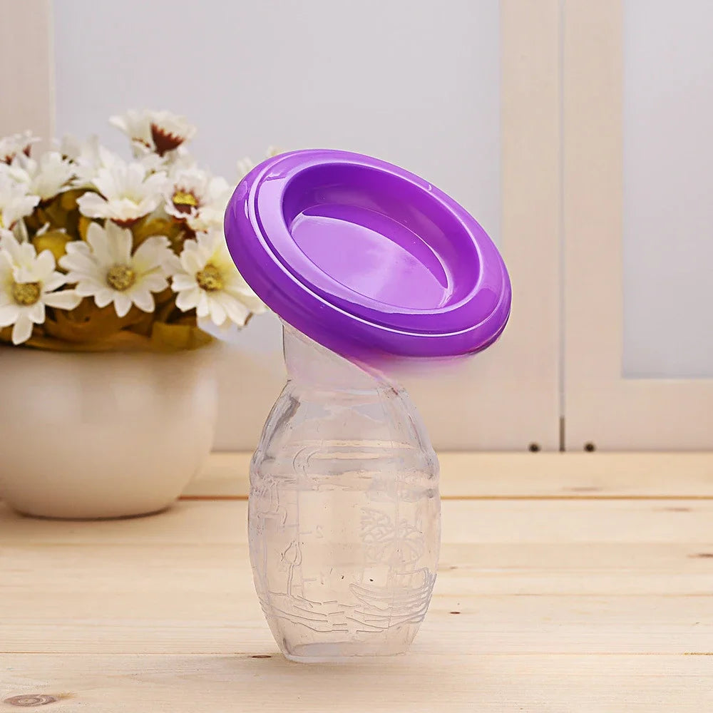 Tiralatte Manuale in Silicone BPA Free con Raccoglitore Salvagoccia
