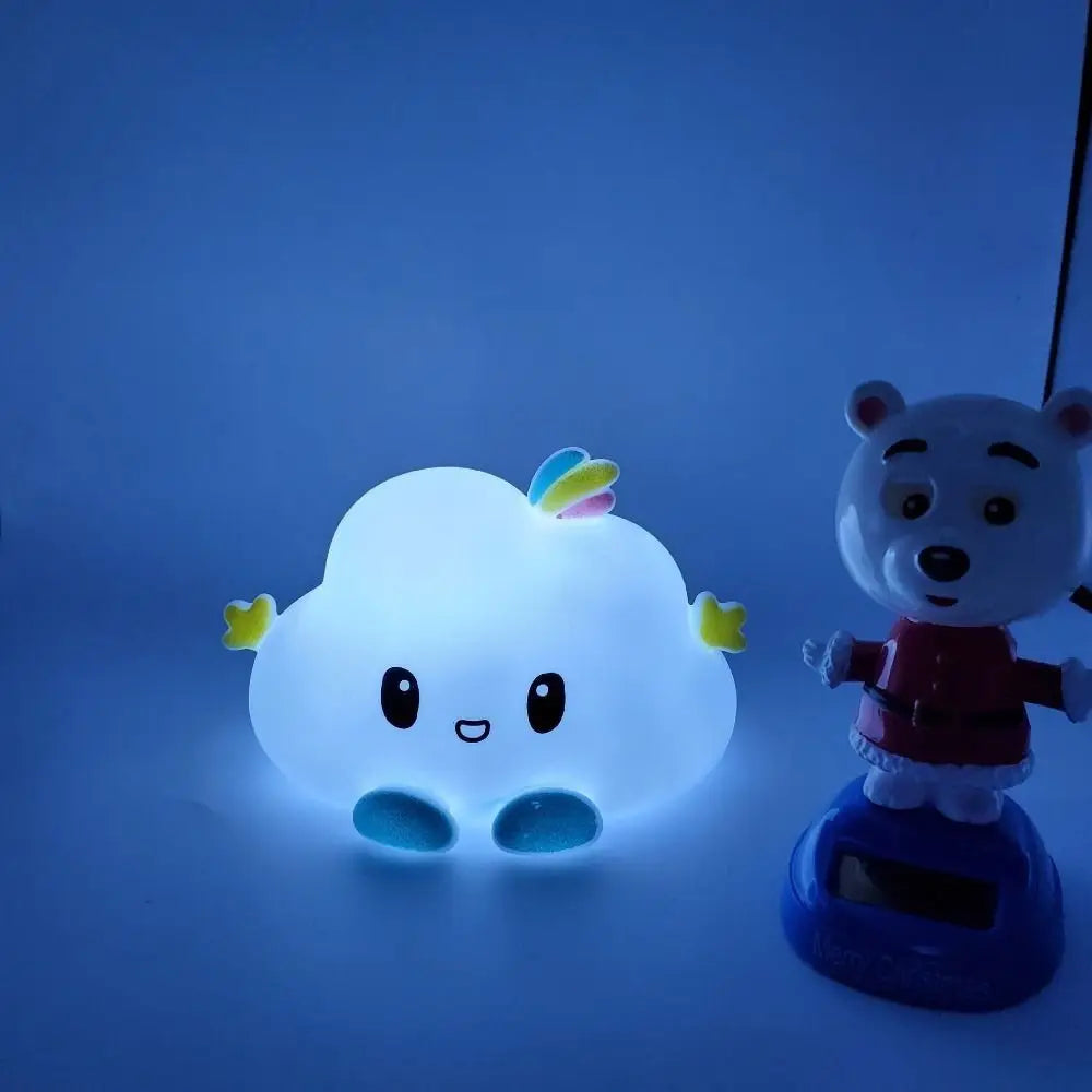 Luce Notturna a LED Nuvola per Bambini – Lampada da Comodino per Cameretta