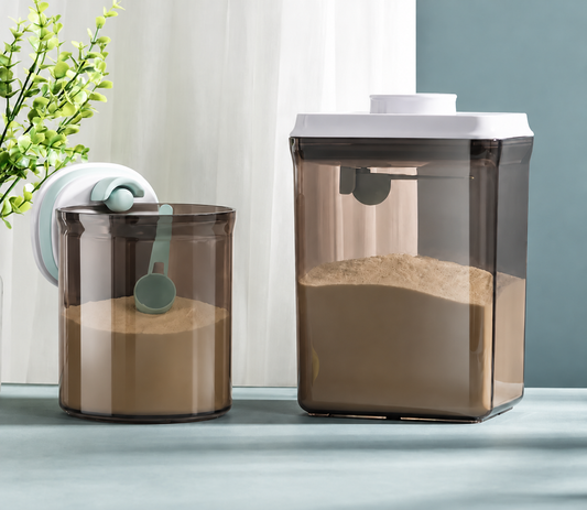 Contenitore Salva-Freschezza per Latte in Polvere - Dispenser con Dosatore 800/1000 ml