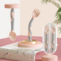Set Posate Svezzamento Neonato con Ventosa e Custodia – Cucchiaio e Forchetta Flessibili Ergonomici Antiscivolo