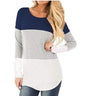 Maglia Premaman e Allattamento a Manica Lunga – T-Shirt con Apertura Discreta per Allattare