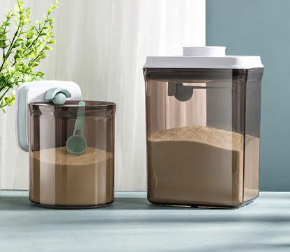Contenitore Salva-Freschezza per Latte in Polvere - Dispenser con Dosatore 800/1000 ml