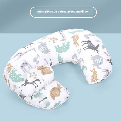 Cuscino Allattamento Gravidanza Ergonomico – Supporto Lombare e Addominale, Traspirante e Lavabile, Multifunzione per Mamma e Neonato