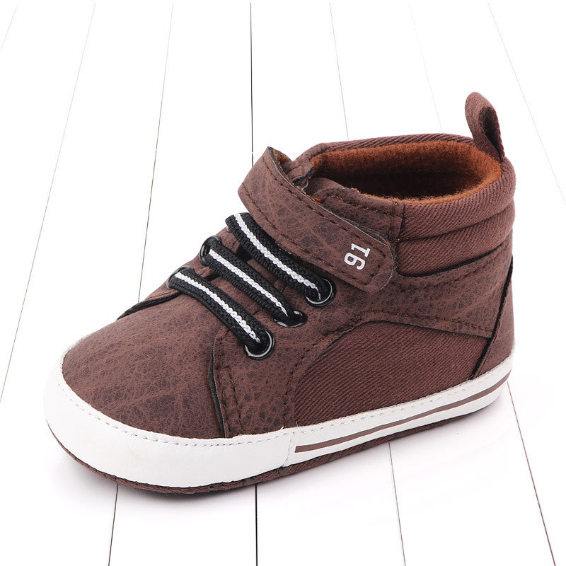 Sneakers Neonato Primi Passi – Scarpe Antiscivolo Sportive con Velcro, Comode e Resistenti