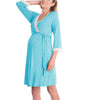 Camicia da Notte Premaman e Allattamento – Morbida, Comoda e Ideale per la Gravidanza