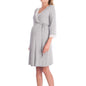Camicia da Notte Premaman e Allattamento – Morbida, Comoda e Ideale per la Gravidanza