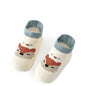 Calzini Antiscivolo Bambino in Cotone Traspirante - Calze Corte Baby con Grip 0-5 Anni