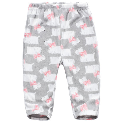 Pantaloni Neonato in Cotone Morbido – Leggings Lunghi Fantasia Comodi Unisex