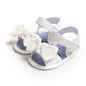 Sandali Neonato Estivi con Fiocco – Scarpine Morbide e Traspiranti | Eleganti e Comode 0-18 Mesi
