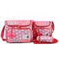 Borsa Fasciatoio Mamma 4 Pezzi Grande Capacità – Set Completo per Neonati con Porta Biberon
