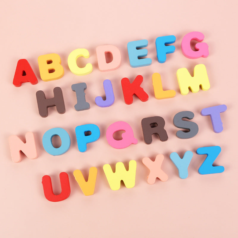 Gioco Educativo in Legno – Lettere e Numeri Alfanumerici per Bambini
