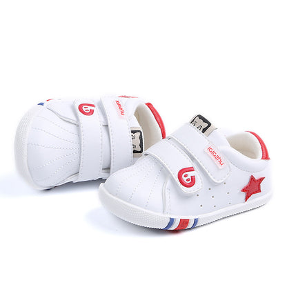 Scarpe Primi Passi Neonato Antiscivolo – Sneaker con Velcro Morbide e Sicure