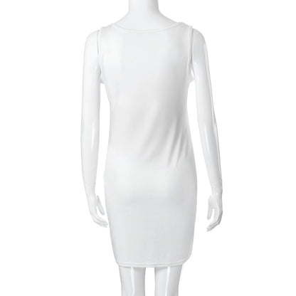 Vestito Premaman Estivo Aderente – Abito Senza Maniche per Gravidanza Elegante e Confortevole