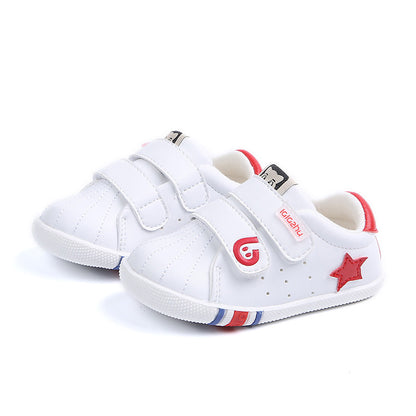 Scarpe Primi Passi Neonato Antiscivolo – Sneaker con Velcro Morbide e Sicure