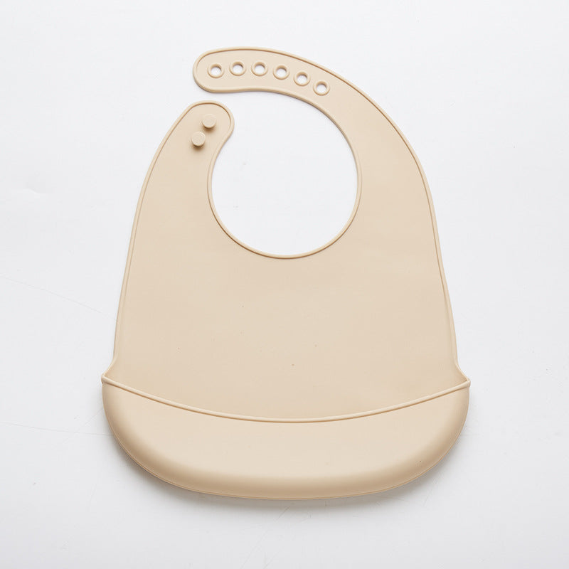 Bavaglino in Silicone per Bambini – Impermeabile, Antimacchia e Morbido per la Pappa