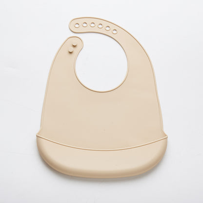 Bavaglino in Silicone per Bambini – Impermeabile, Antimacchia e Morbido per la Pappa
