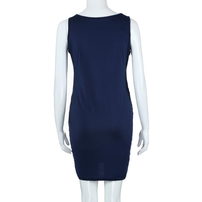 Vestito Premaman Estivo Aderente – Abito Senza Maniche per Gravidanza Elegante e Confortevole