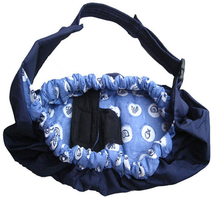 Marsupio Neonato Ergonomico Regolabile in Cotone – Fascia Porta Bebè Sicura con Supporto Schiena e Tasca Integrata