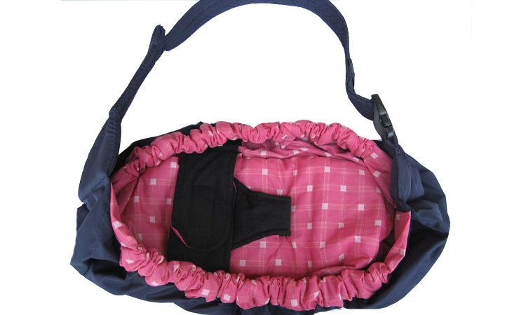 Marsupio Neonato Ergonomico Regolabile in Cotone – Fascia Porta Bebè Sicura con Supporto Schiena e Tasca Integrata