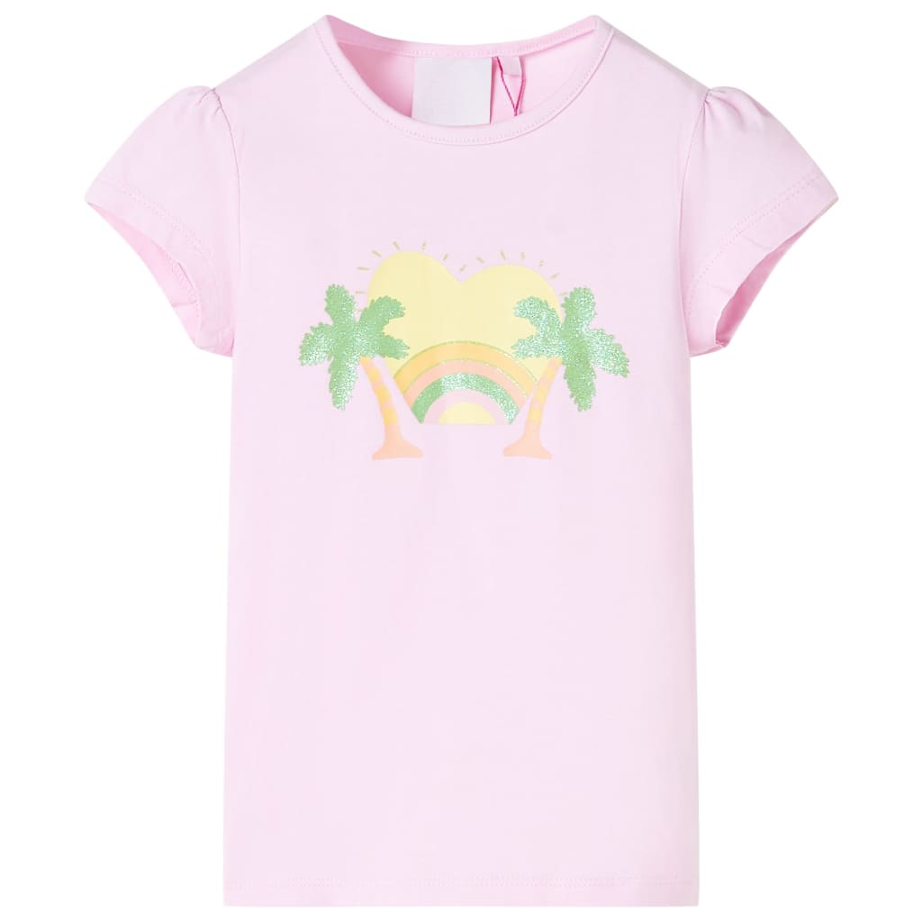 T-Shirt Bambino Verde Menta in Cotone Morbido – Maglietta Estiva Leggera 4-8 Anni