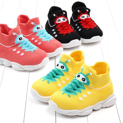 Scarpe Neonato Primi Passi Antiscivolo – Scarpine Morbide Senza Lacci Traspiranti