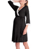 Camicia da Notte Premaman e Allattamento – Morbida, Comoda e Ideale per la Gravidanza