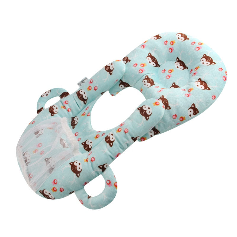 Cuscino Allattamento Neonato Multifunzionale – Supporto Testa e Collo Regolabile in Cotone | Ideale per Allattamento e Biberon