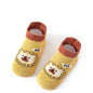 Calzini Antiscivolo Bambino in Cotone Traspirante - Calze Corte Baby con Grip 0-5 Anni