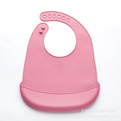 Bavaglino in Silicone per Bambini – Impermeabile, Antimacchia e Morbido per la Pappa