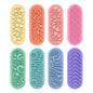 Pietre Sensoriali in Silicone per Bambini – Set Tattile Montessori con Astuccio, Gioco Educativo per Motricità Fine