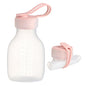 Bottiglia Latte Materno in Silicone Pieghevole 240ml | Contenitore Conservazione Latte Baby Ermetico Antigoccia