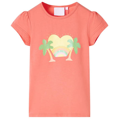 T-Shirt Bambino Verde Menta in Cotone Morbido – Maglietta Estiva Leggera 4-8 Anni