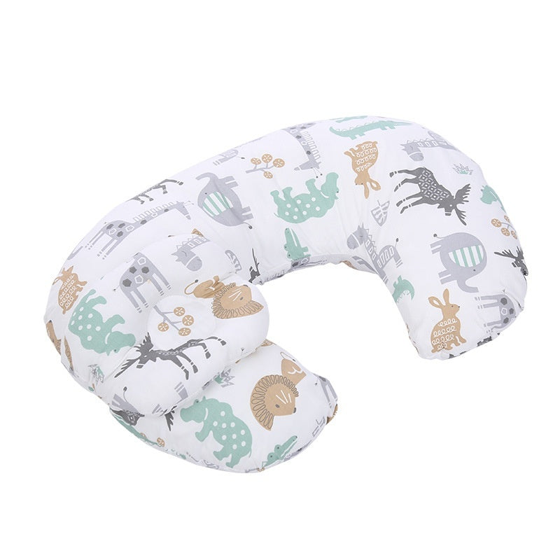 Cuscino Allattamento Gravidanza Ergonomico – Supporto Lombare e Addominale, Traspirante e Lavabile, Multifunzione per Mamma e Neonato