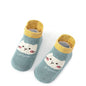Calzini Antiscivolo Bambino in Cotone Traspirante - Calze Corte Baby con Grip 0-5 Anni