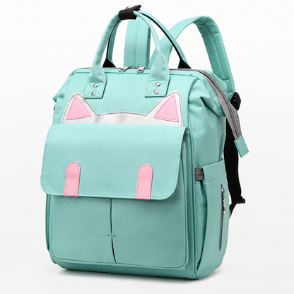 Zaino Mamma Porta Pannolini con Tasche Termiche per Biberon - Borsa con Scomparti Organizer