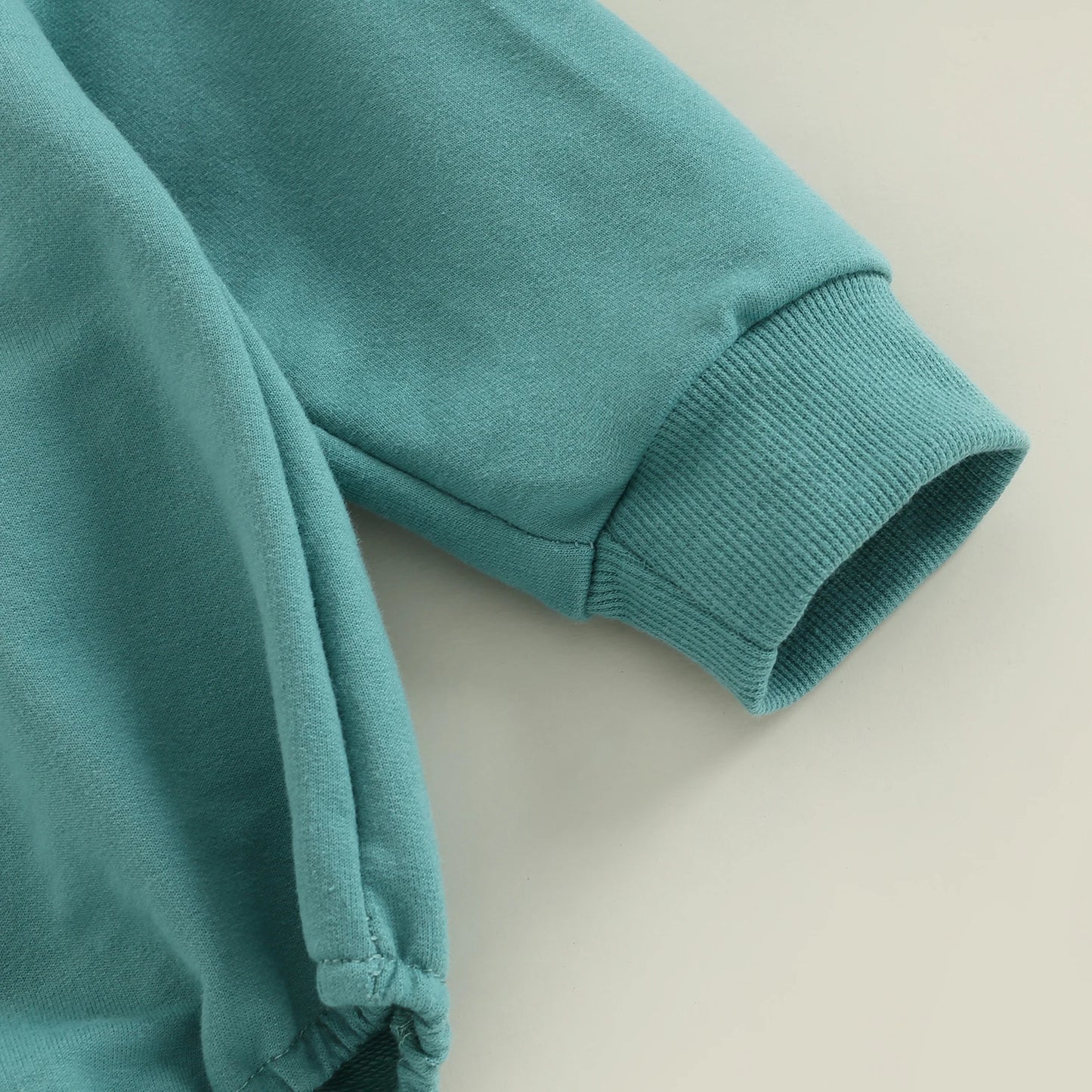 Body Felpato Neonato in Cotone "Little Love" a Maniche Lunghe | Unisex Autunno Primavera