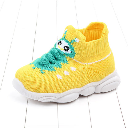 Scarpe Neonato Primi Passi Antiscivolo – Scarpine Morbide Senza Lacci Traspiranti