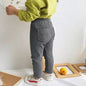 Pantaloni a Costine in Cotone per Bambini, Vita Elastica, Unisex, Primavera/Autunno