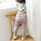 Pantaloni a Costine in Cotone per Bambini, Vita Elastica, Unisex, Primavera/Autunno