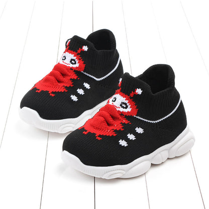 Scarpe Neonato Primi Passi Antiscivolo – Scarpine Morbide Senza Lacci Traspiranti
