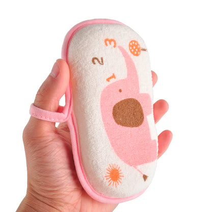 Spugna da Bagno Morbida per Neonati e Bambini – Delicata e Facile da Impugnare