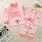 Pigiama Bambino 2 Pezzi 100% Cotone – Maglia a Manica Lunga e Pantaloni