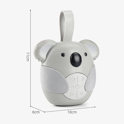 Dispositivo per Rumore Bianco per Neonati a Forma di Volpe o Koala con Ninne Nanne e Suoni Rilassanti