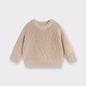 Maglione Bambini in Cotone a Maglia – Pullover Girocollo Invernale Unisex