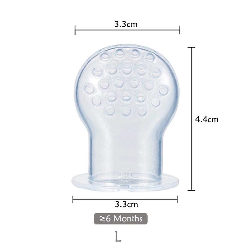 Succhietto per Frutta e Pappa – Ciuccio Alimentare in Silicone