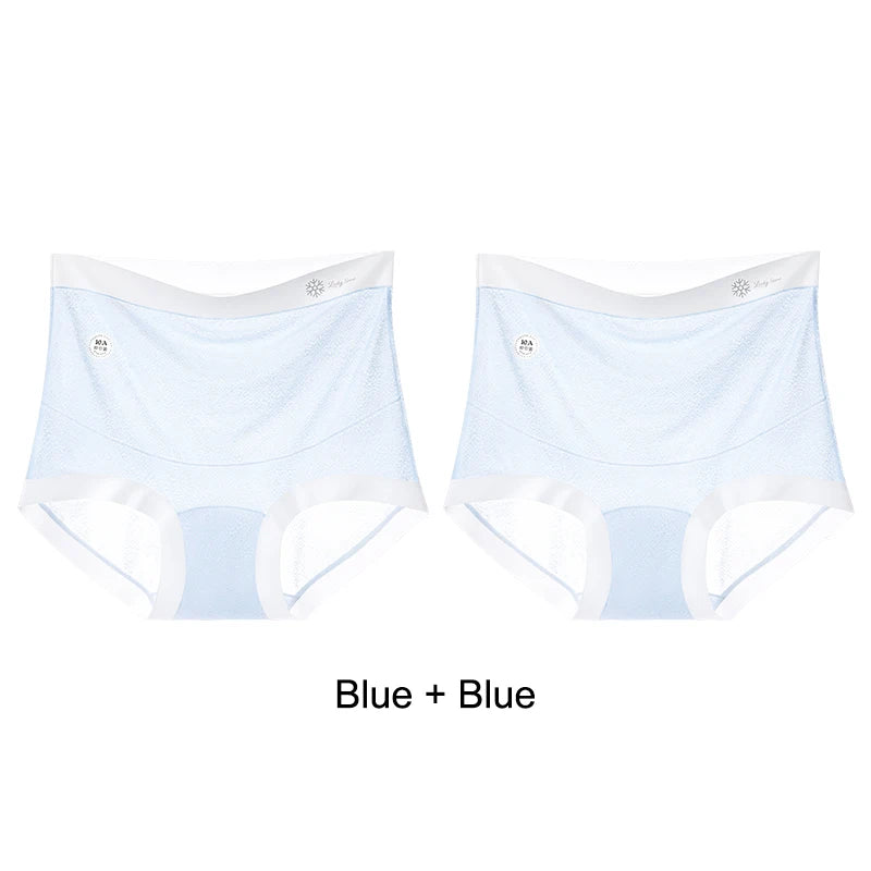Set 2 Slip Premaman a Vita Alta Elasticizzati – Intimo Maternità per Gravidanza e Post Parto