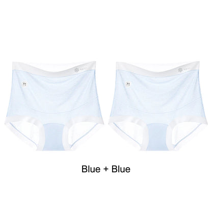 Set 2 Slip Premaman a Vita Alta Elasticizzati – Intimo Maternità per Gravidanza e Post Parto