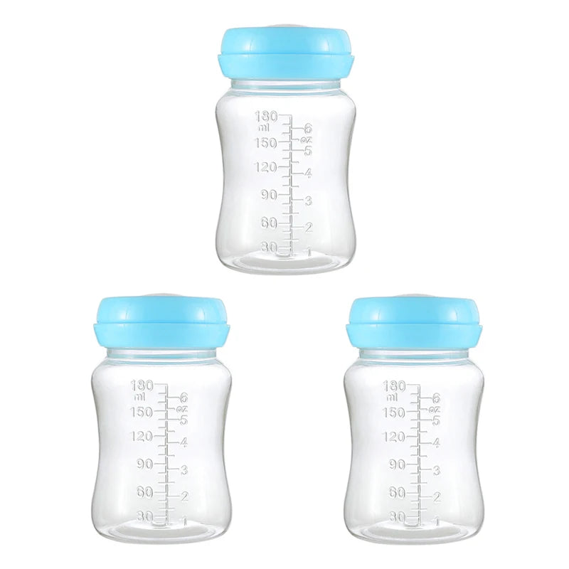 Contenitore Graduato per Conservazione Latte Materno 180 ml – Singolo o Set 2 Pezzi
