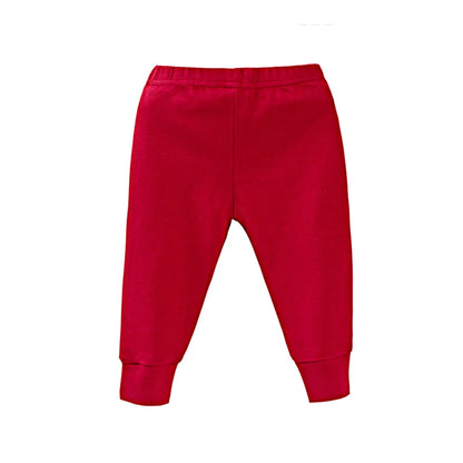 Pantaloni Jogger in Cotone per Neonati e Bambini – Vita Elastica, Morbidi e Comodi (0-24 Mesi)