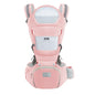 Marsupio Ergonomico Multifunzione con Hip Seat – Porta Bebè Regolabile e Traspirante 3–36 Mesi